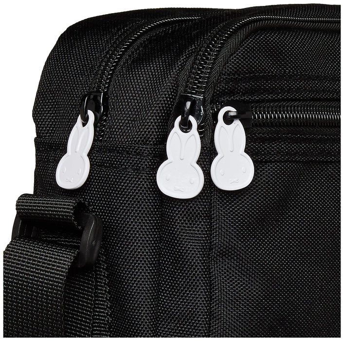 Miffy Shoulder bag Crossbody strap face Black Dick Bruna W25xH17xD6cm 6060, 6076_3