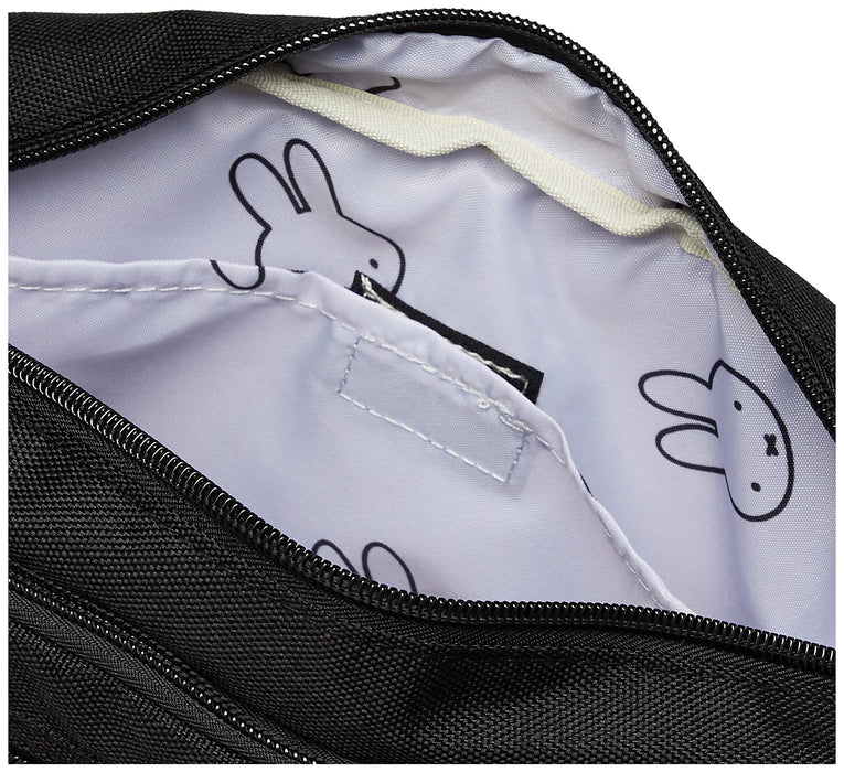 Miffy Shoulder bag Crossbody strap face Black Dick Bruna W25xH17xD6cm 6060, 6076_4
