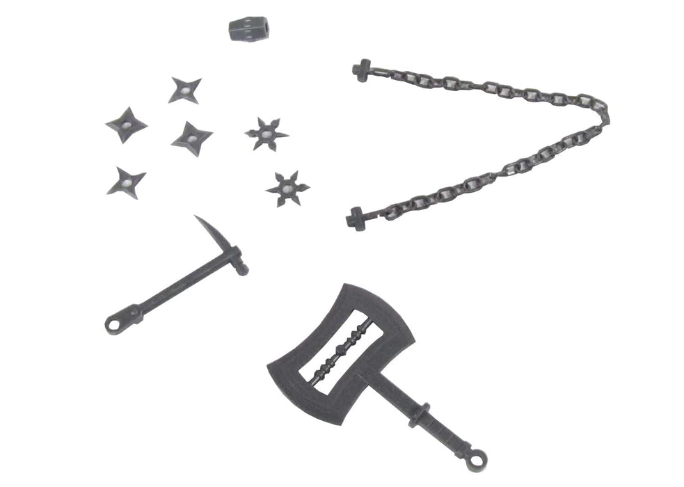 Plum non-scale Pla-Act Option Series 04 Shinobi Plastic Model Kit ‎PP156 Weapon_1