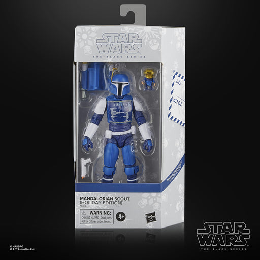 Hasbro STAR WARS Black series Mandalorian Scout Holiday Edition Figure F8314 NEW_2