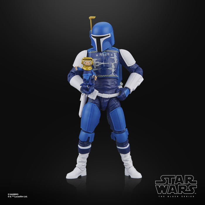 Hasbro STAR WARS Black series Mandalorian Scout Holiday Edition Figure F8314 NEW_3