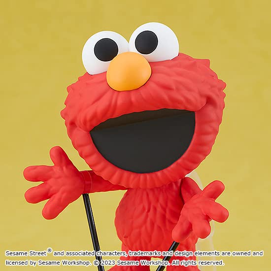 Nendoroid 2040 Sesame Street Elmo Painted plastic non-scale Figure ‎G17270 NEW_6