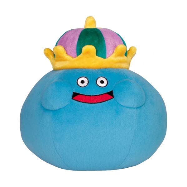 Square Enix Smile Slime Plush Doll M size King Slime H17xW20cm Polyester NEW_1