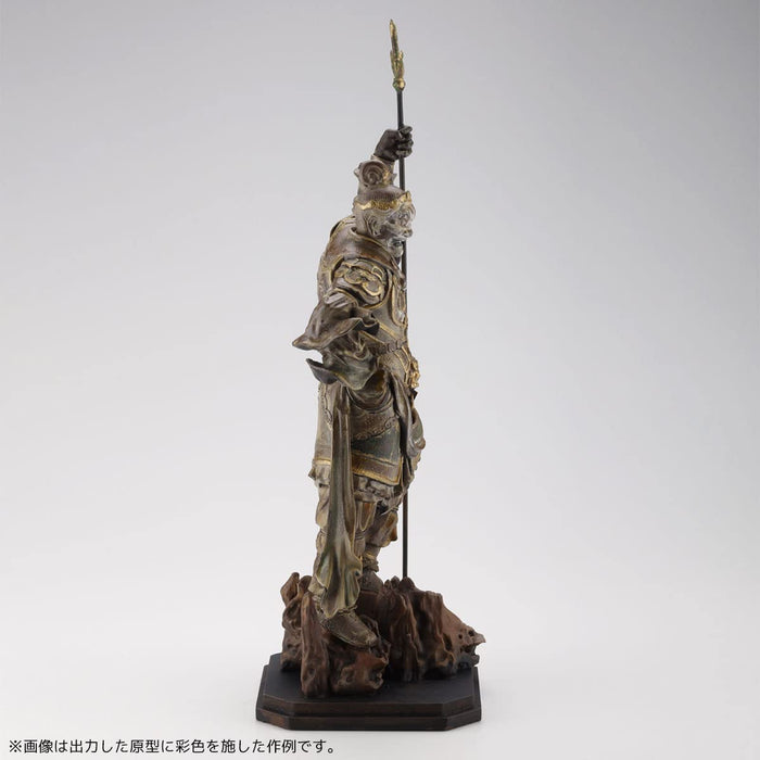 KAIYODO ART PLA THE FOUR DEVAS STATUE KOUMOKUTEN 160mm Plastic Model Kit AP013_5