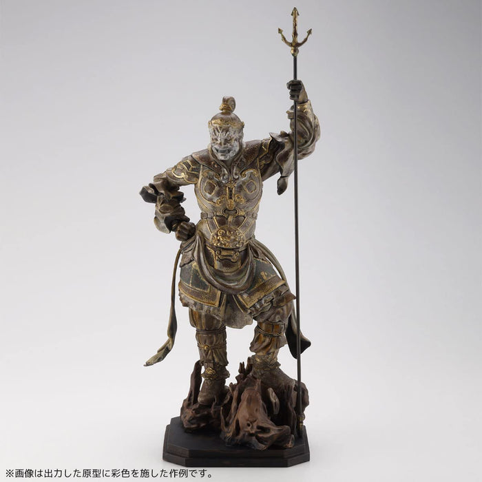 KAIYODO ART PLA THE FOUR DEVAS STATUE KOUMOKUTEN 160mm Plastic Model Kit AP013_8