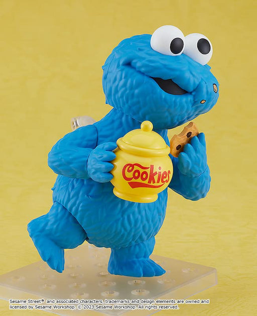 Nendoroid 2051 Sesame Street Cookie Monster Painted non-scale Figure ‎G17271 NEW_2
