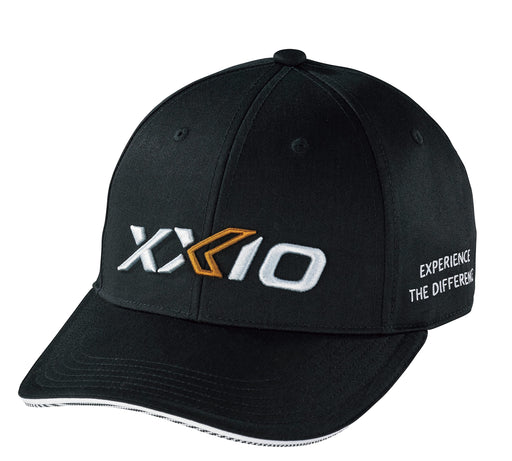 DUNLOP XXIO Golf Cap Tour Model XMH3100 One Size Black Polyester, Cotton NEW_1