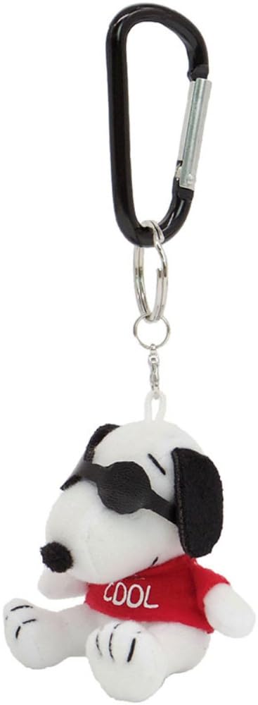 Nakajima Corporation 183743-23 Peanuts Carabiner Mascot Snoopy Joe Cool NEW_1