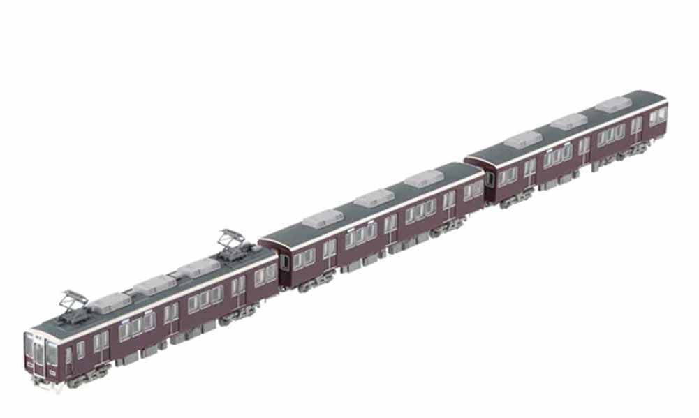 Tomytec Railway Collection Hankyu Corporation 8000 series early cars 3-car set_1