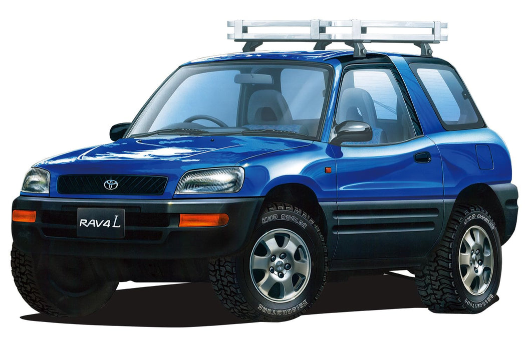 Aoshima 1/24 The Model Car No.SP04 Toyota SXA10 RAV4 1994 Plastic Model Kit NEW_7