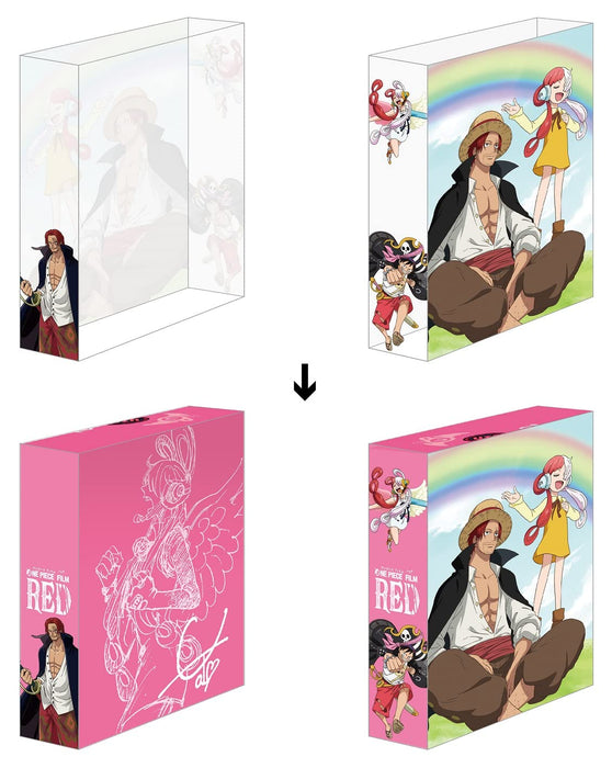 [Blu-ray] ONE PIECE FILM RED Amazon.co.jp Limited Edition w/Clear Card UTA NEW_3