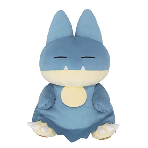 Sanei Boeki Pokemon Potehug Cushion Munchlax W23.5xD22xH38cm Polyester PZ68 NEW_2