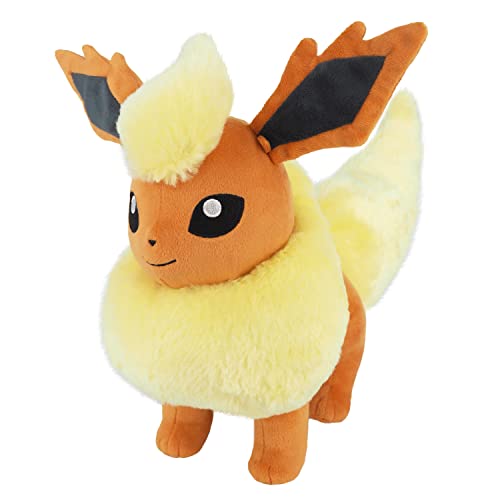 Pokemon ALL STAR COLLECTION Flareon M size Plush Doll W25xD36xH24.5cm PP245 NEW_1
