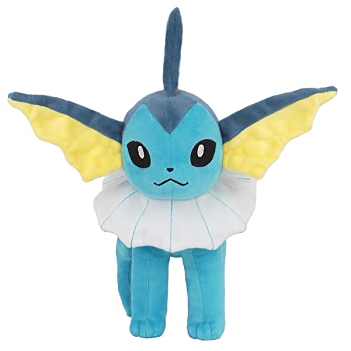 Pokemon ALL STAR COLLECTION Vaporeon M size Plush Doll W29xD27xH30cm PP243 NEW_2