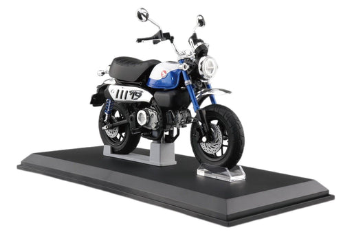 SKYNET 1/12 DIECAST MOTORCYCLE Honda Monkey125 2022 PEARL GLITTER RING BLUE NEW_1