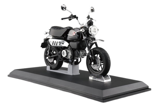 SKYNET 1/12 DIECAST MOTORCYCLE Honda Monkey125 2022 PEARL SHINING BLACK NEW_1