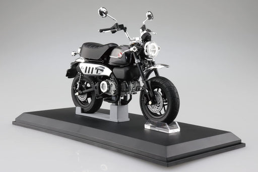 SKYNET 1/12 DIECAST MOTORCYCLE Honda Monkey125 2022 PEARL SHINING BLACK NEW_2