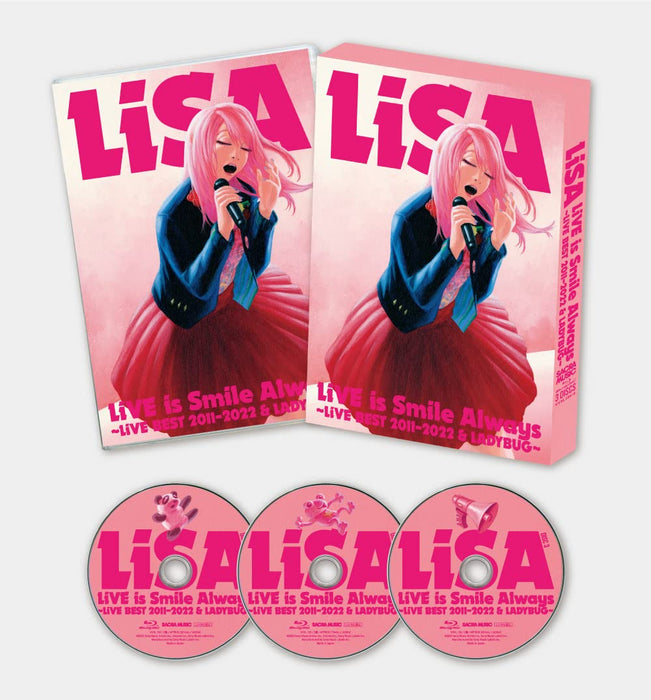 [Blu-ray] LiVE is Smile Always LiVE BEST 2011-2022 & LADY BUG VVXL-154 J-Pop NEW_2