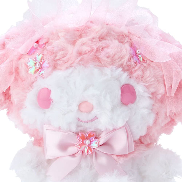 Sanrio my melody Plush Doll Sakura 780529 21x12x18cm Polyester for 3 years + NEW_3