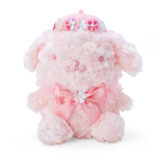 Sanrio Pompompurin SAKURA Cherry Blossom Dress Plush Doll 780537 21cm Polyester_1