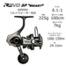 Abu GARCIA Spinning Reel Revo SP Beast 4000SH High Gear 6.1:1 MAX 100cm ‎1590648_2