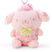 Pompompurin Keychain Cherry blossom dress Anime Keyring Mascot holder 780669 NEW_2