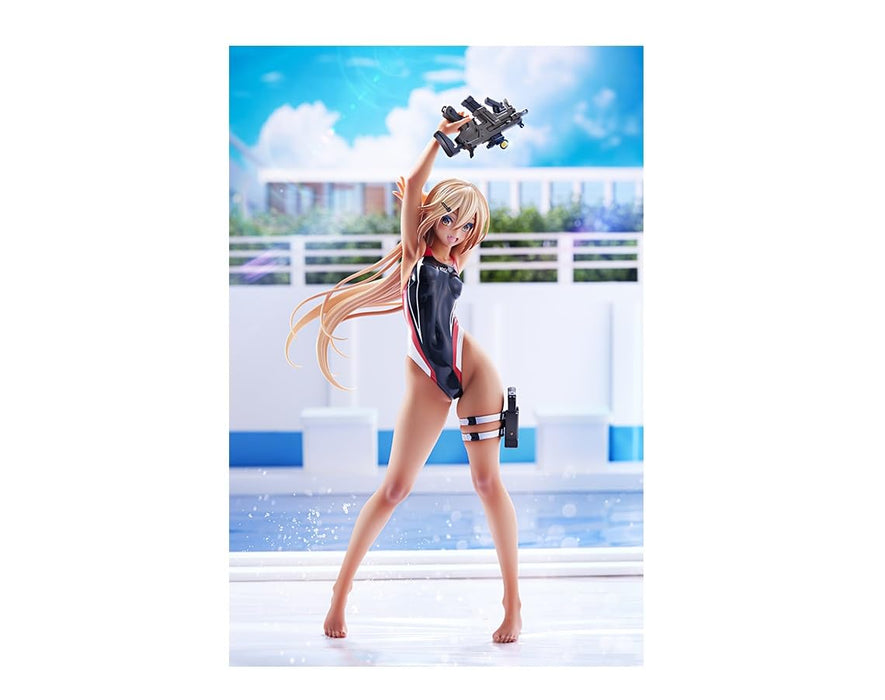ARMS NOTE Kouhai-chan of the Swimming Club 1/7 Figure Red Line Swimsuit AMK51757_1