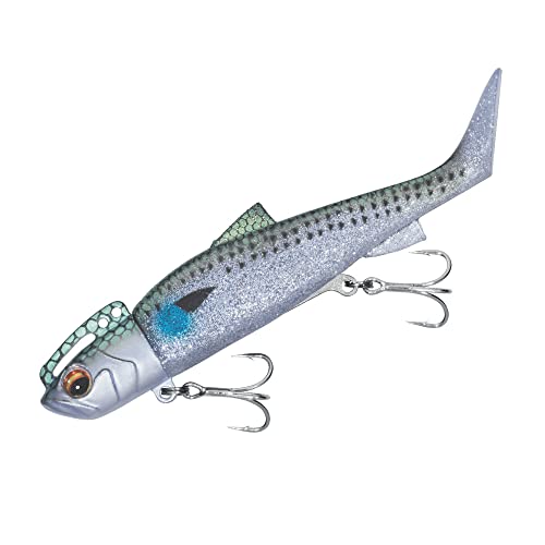 Seabass Lure Tide Drift One Shad 18g TRSHD-18#8 RED HEAD Keimurabora Metal NEW_1