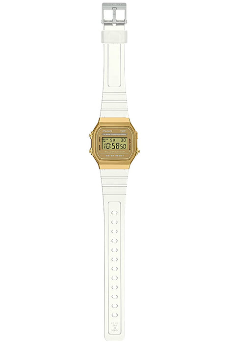 Casio Standard A168XESG-9AJF Unisex Adult Skeleton x Gold Wrist Watch Resin Band_2