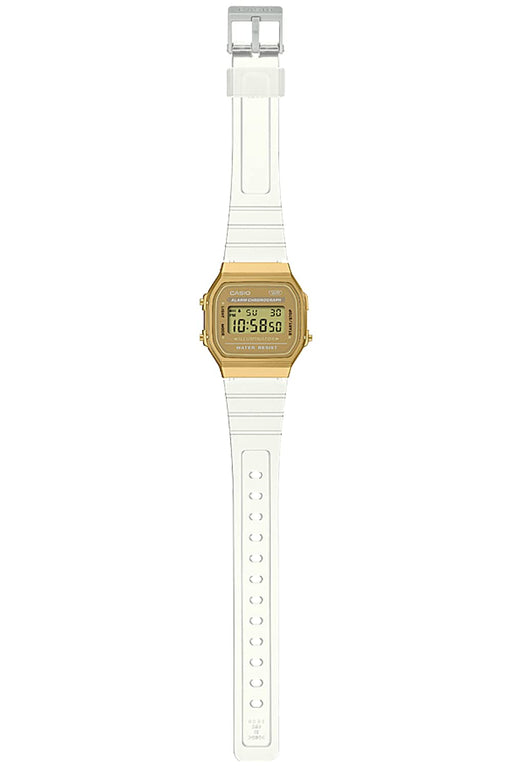 Casio Standard A168XESG-9AJF Unisex Adult Skeleton x Gold Wrist Watch Resin Band_2