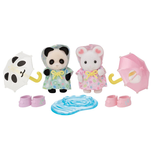 Sylvanian Families Nakayoshi Baby Set Arainfall Nursery school Kindergarten S-74_1