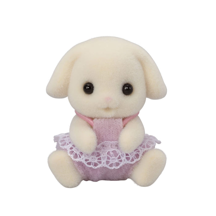 EPOCH Sylvanian Families Flora Rabbit Twins Doll U-104 Doll & Doll Furniture NEW_4