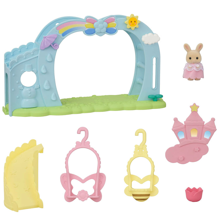 EPOCH Sylvanian Families Nakayoshi Swing Set Nursery school Kindergarten S-71_3