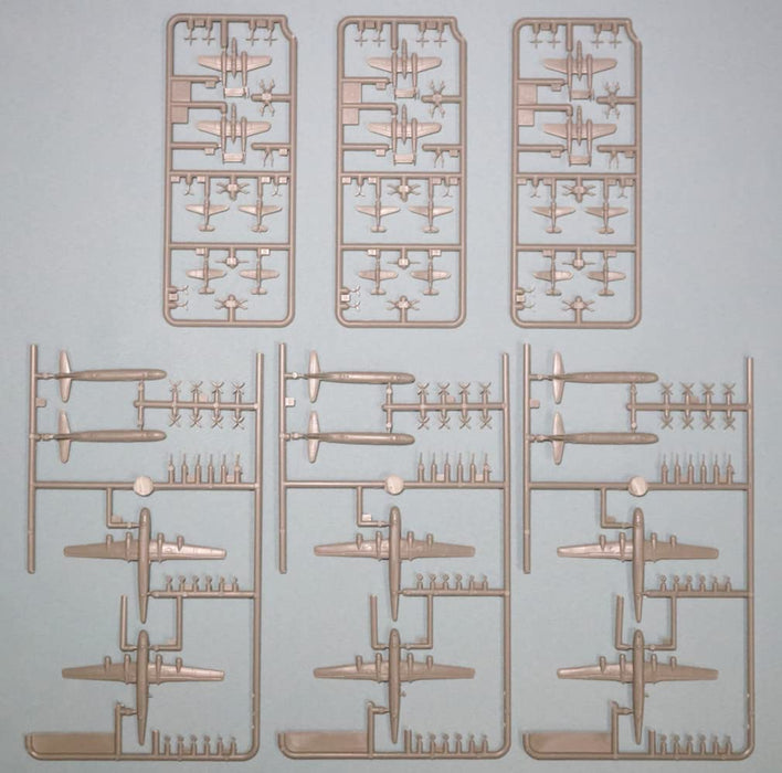 Pit Road 1/700 Sky Waveseries WWII American Army Military Aircraft Set Kit SP108_2