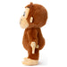 TAKARATOMY A.R.T.S Curious George Action Plush Doll 30cm Polyester Brown NEW_5