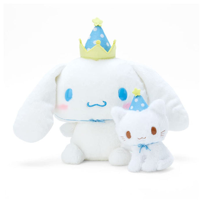 Sanrio Cinnamoroll Cinnamon & Shirotaro Plush Doll Set After Party 963968 NEW_1
