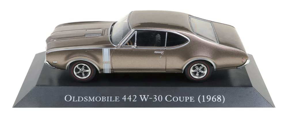 Oldsmobile 442 W-30 1968 1/43 American Car Collection #41 DeAGOSTINI Book NEW_3