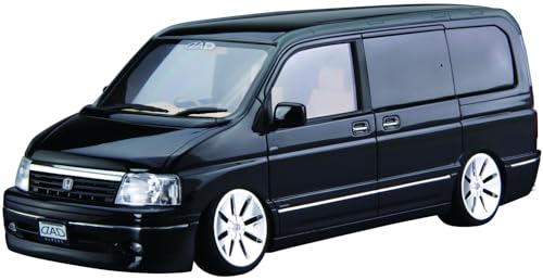 AOSHIMA 1/24 The Tuned Car Series No.48 Honda D.A.D RF3 STEP WGN Model Kit NEW_1