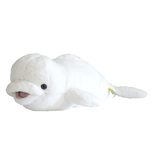 Sun Lemon Knee Series Hiza Beluga Plush Doll M size 30x17x58cm P-8562 Animal NEW_1