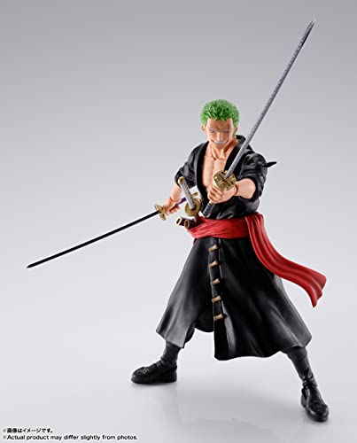 S.H. Figures ONE PIECE Loronoa Zoro Onigashima Attack 150mm Figure ‎BDISD649300_2