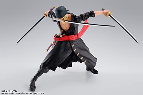 S.H. Figures ONE PIECE Loronoa Zoro Onigashima Attack 150mm Figure ‎BDISD649300_6