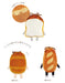 Bread thief Drawstring bag Set of 3 H210xW170xD10mm Picture Book Characters NEW_2