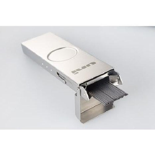 mitsubishi pencil uni metal case 0.5mm HB Mechanical Pencil Core Refill Black_2