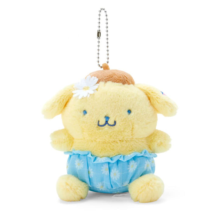 Sanrio Pompompurin Mascot Holder Keychain Daisy 920347 13x9x11.5cm Polyester NEW_1