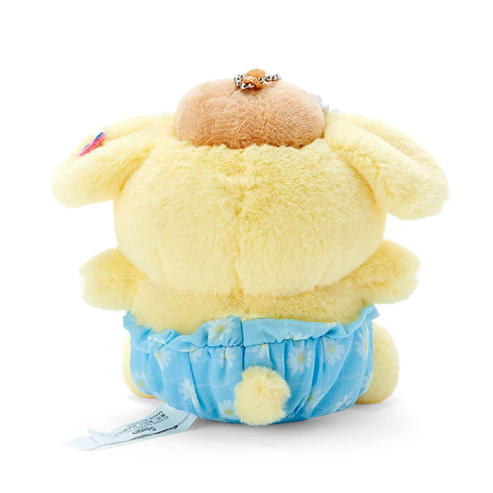Sanrio Pompompurin Mascot Holder Keychain Daisy 920347 13x9x11.5cm Polyester NEW_3