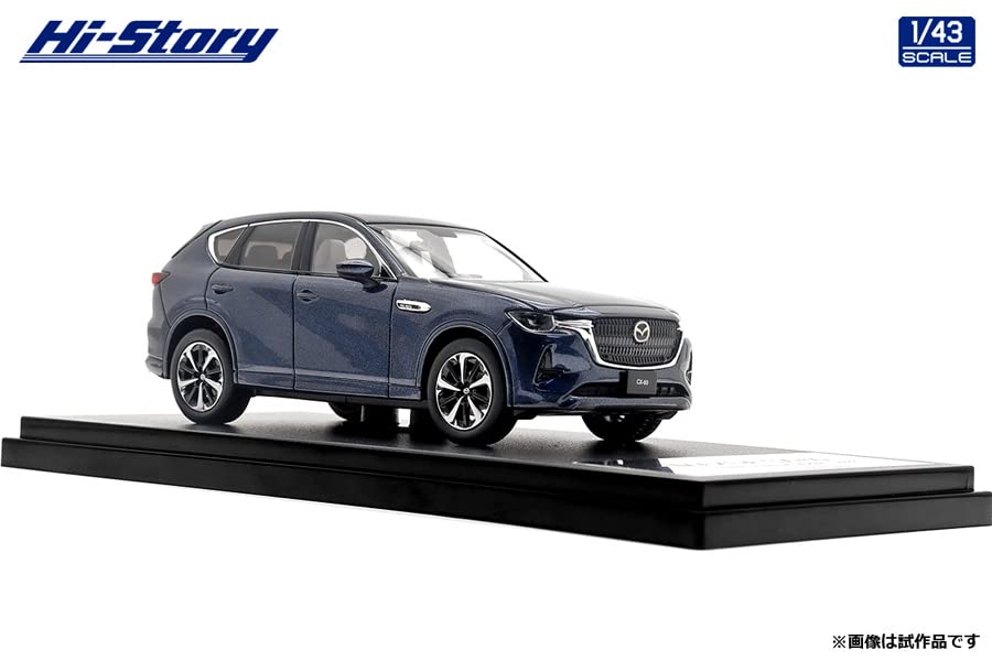 Hi Story 1/43 MAZDA CX-60 XD-HYBRID Premium Modern (2022) Deep Blue HS416DB NEW_3