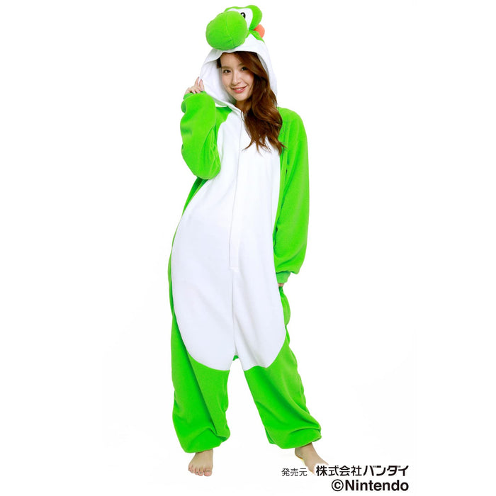 SAZAC character fleece costume Super mario Bros. Yoshi M size Polyester ‎BAN-229_2