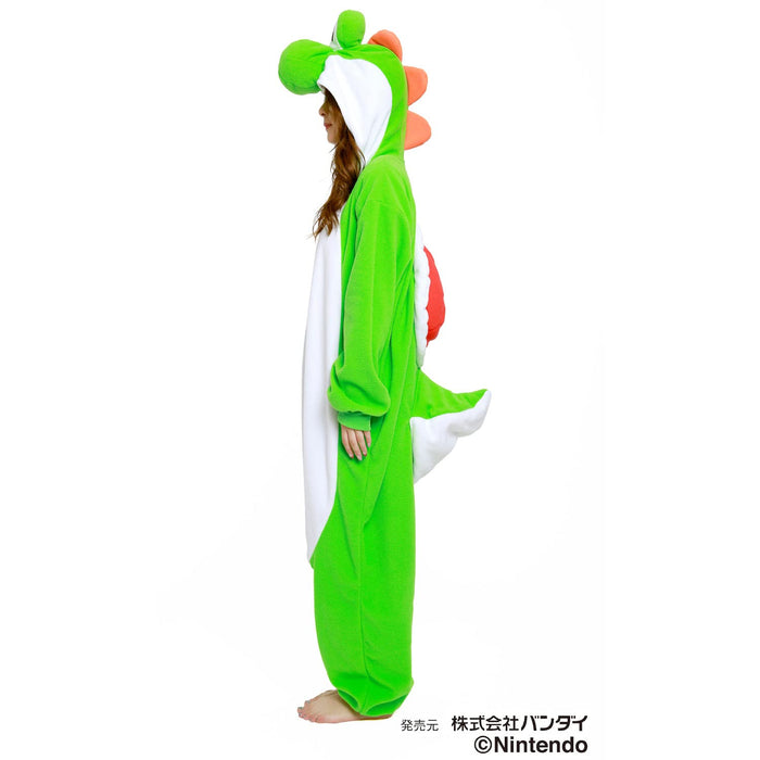 SAZAC character fleece costume Super mario Bros. Yoshi M size Polyester ‎BAN-229_3