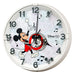 RHYTHM disney Mickey Mouse Wall Clock White 28x5.2cm Silent Clock 8MG817MC72 NEW_1