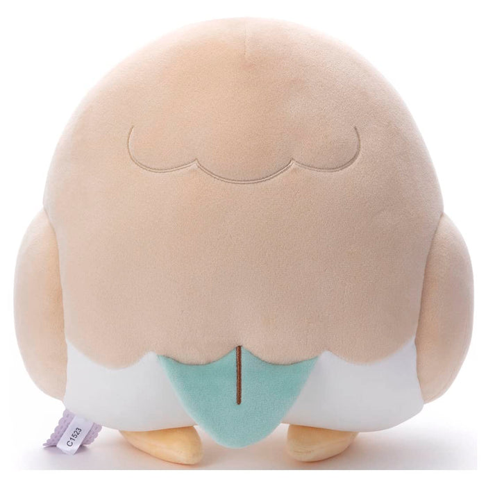 TAKARATOMY A.R.T.S Pokemon Pokepeace sleep Ver. Rowlet Plush Doll 742255 NEW_3